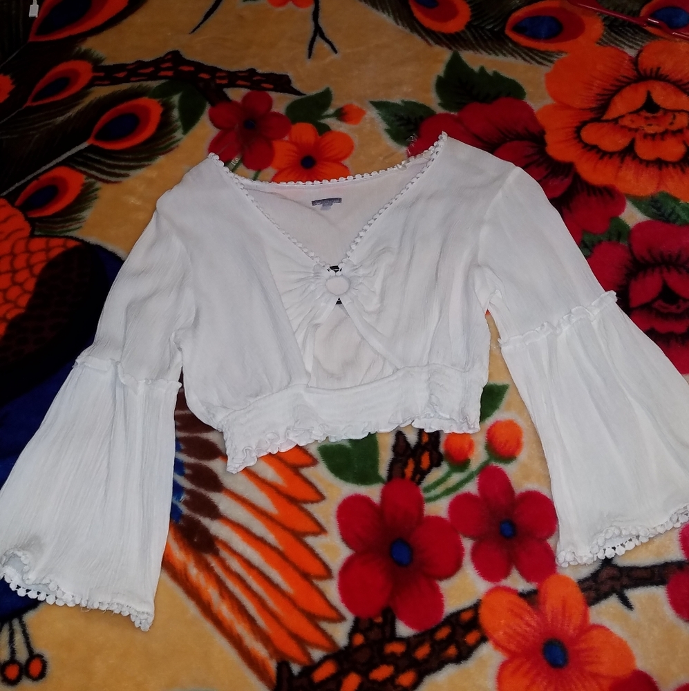 Long Sleeve Crop Top